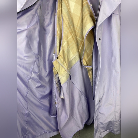 Coldwater Creek Lavender Sky Hooded Tunic Length Vest Women Size 1X - Picture 5 of 9